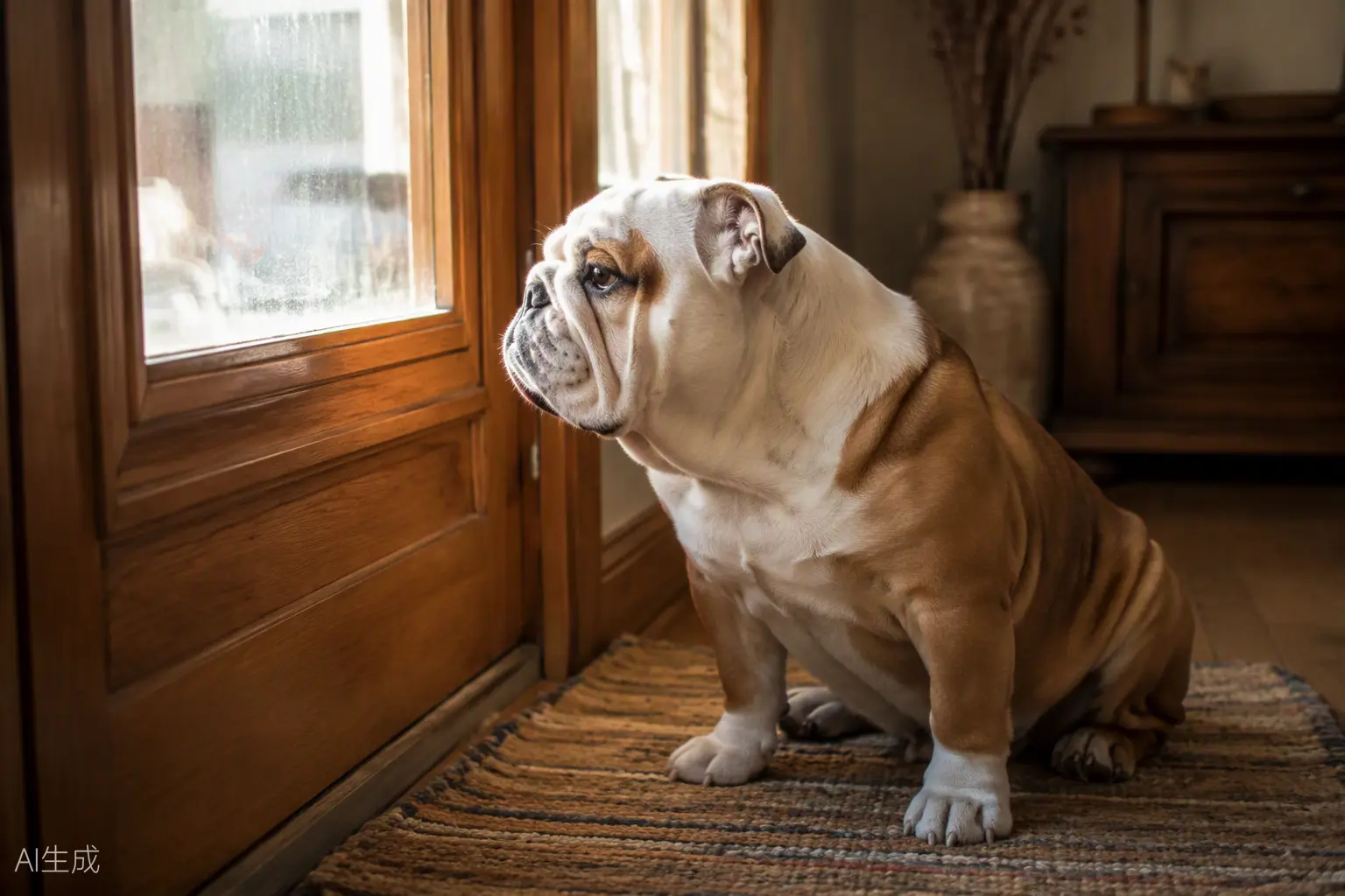 Helping a Bulldog with Separation Anxiety